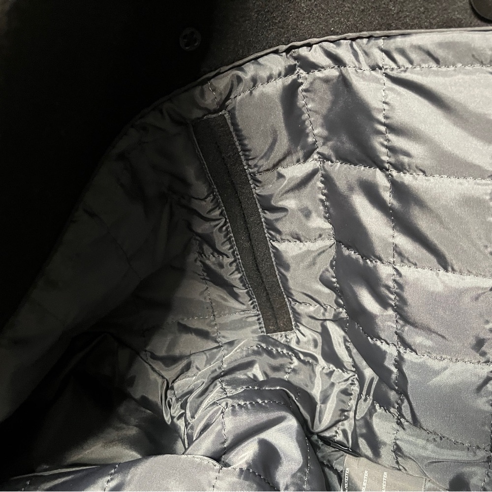 Reaction Kenneth Cole Men's Black Peacoat - Picture 7 of 7